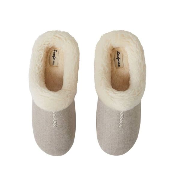 Dearfoams Woman's Indoor/Outdoor Breathable Memory Foam Clog Slippers in Size XL - Picture 1 of 7